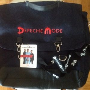 Depeche Mode New Messenger bag and tour laminate